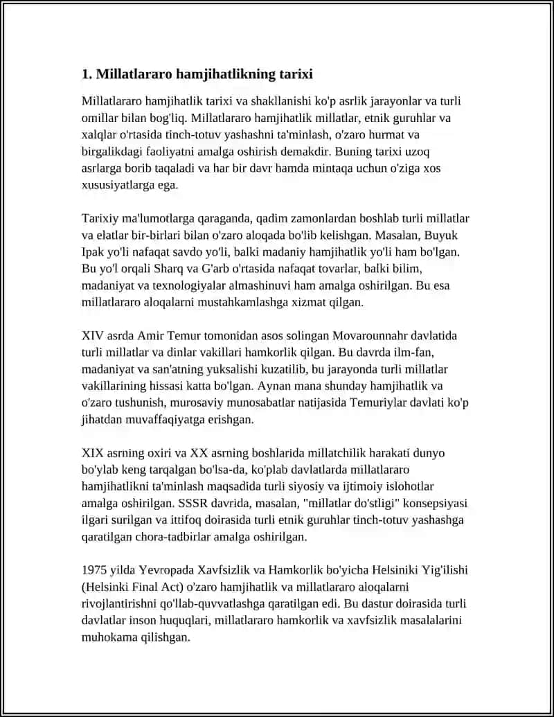 MILLATLARARO HAMJIHATLIK 4