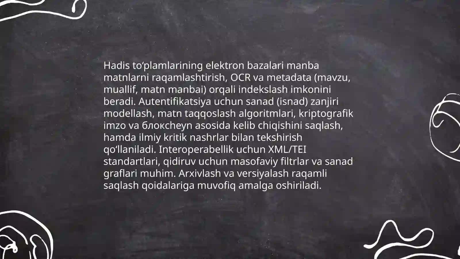 Islom manbalari va zamonaviy texnologiyalar 4