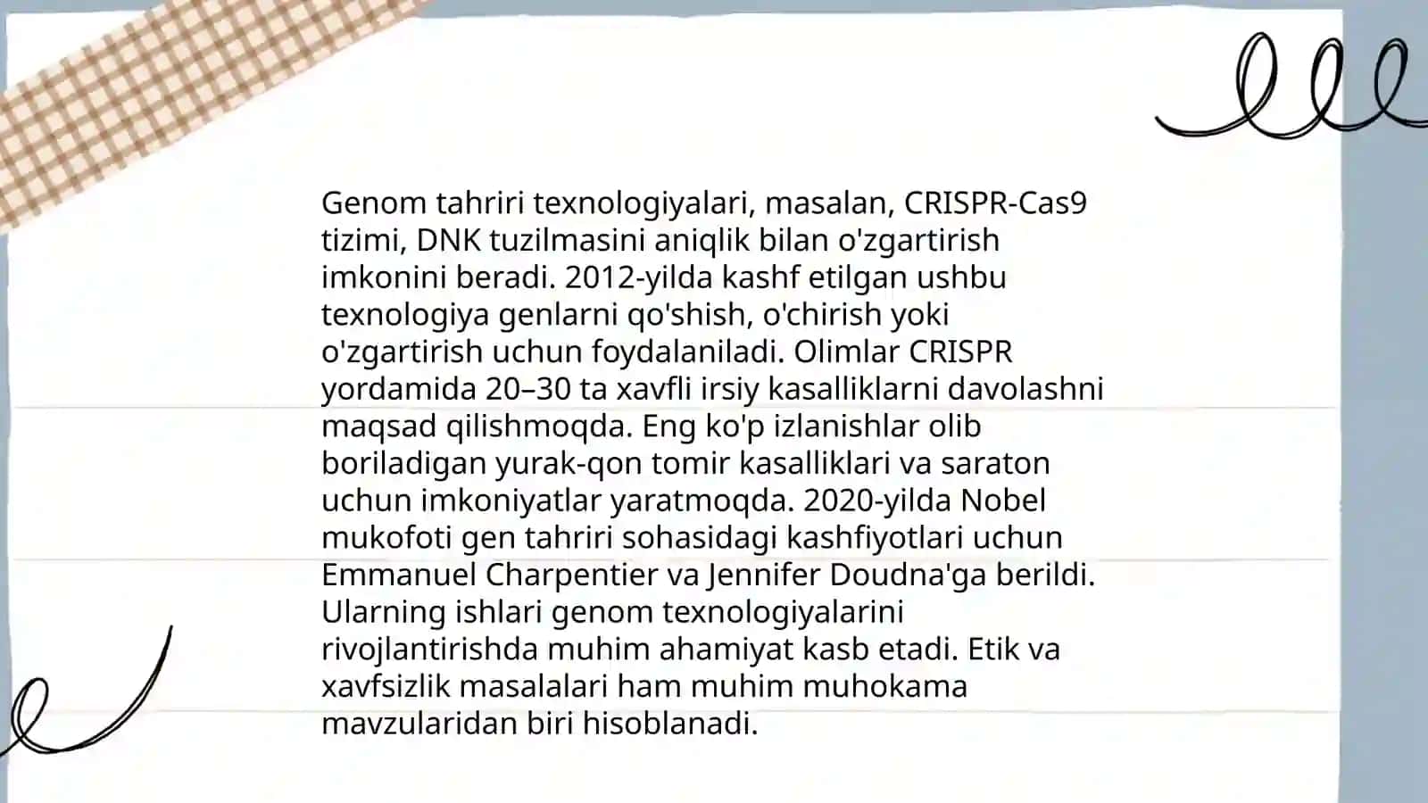Genetik va irsiy kasalliklar 4