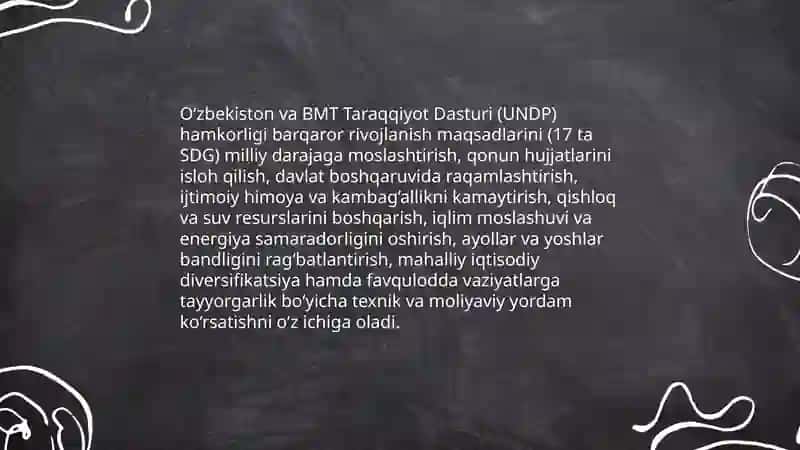 O‘zbekistonning xalqaro tashkilotlar bilan hamkorlik aloqalari 4
