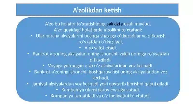 Kapitalvakompaniya moliyalashtirish 4