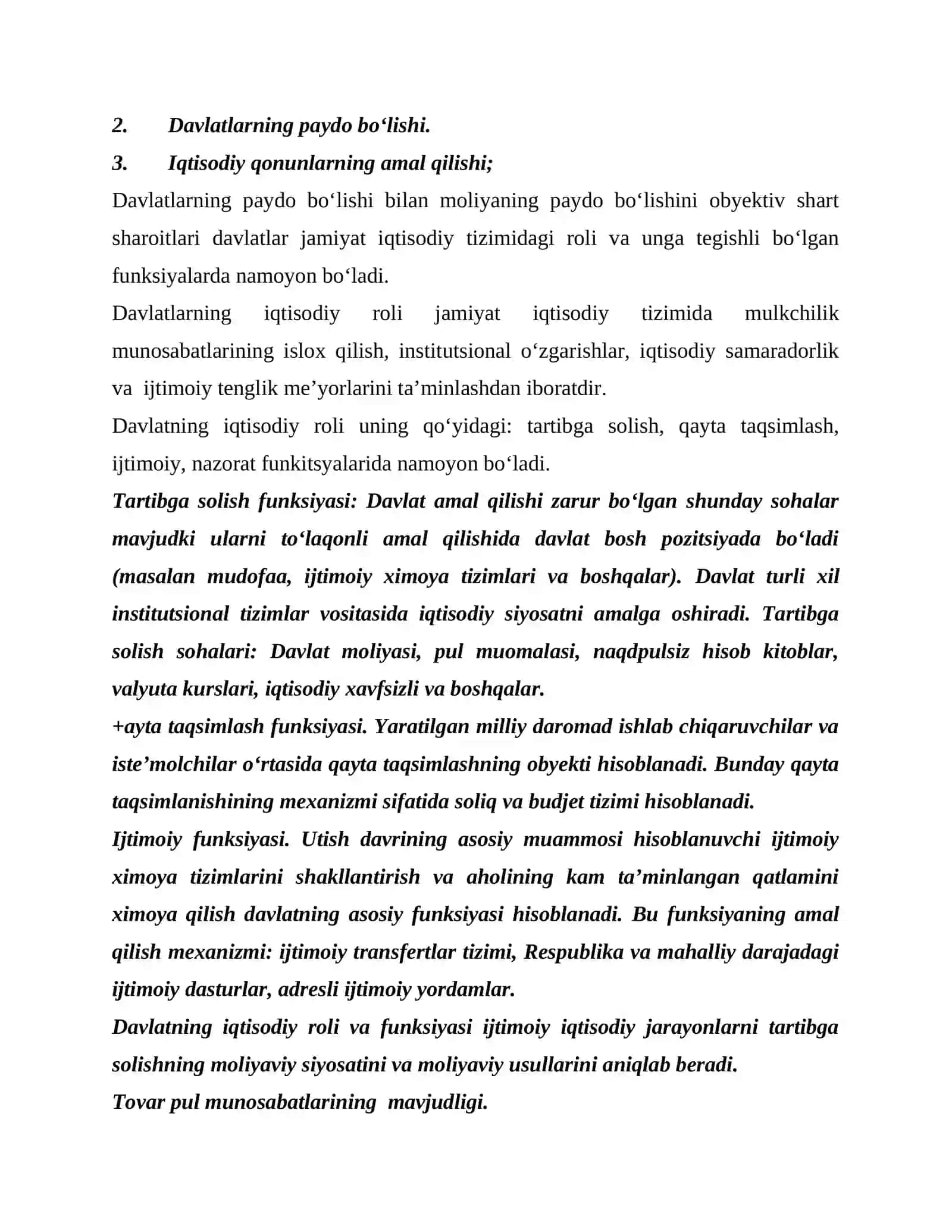 Moliya va moliya tizimi 4