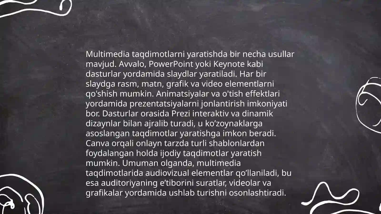 MTTda multimedia texnologiyalaridan foydalanish 4