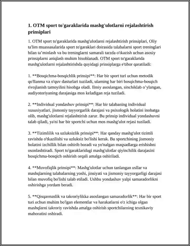 OTM SPORT TO'GARAKLARIDAGI MASHG'ULOTLAR 4