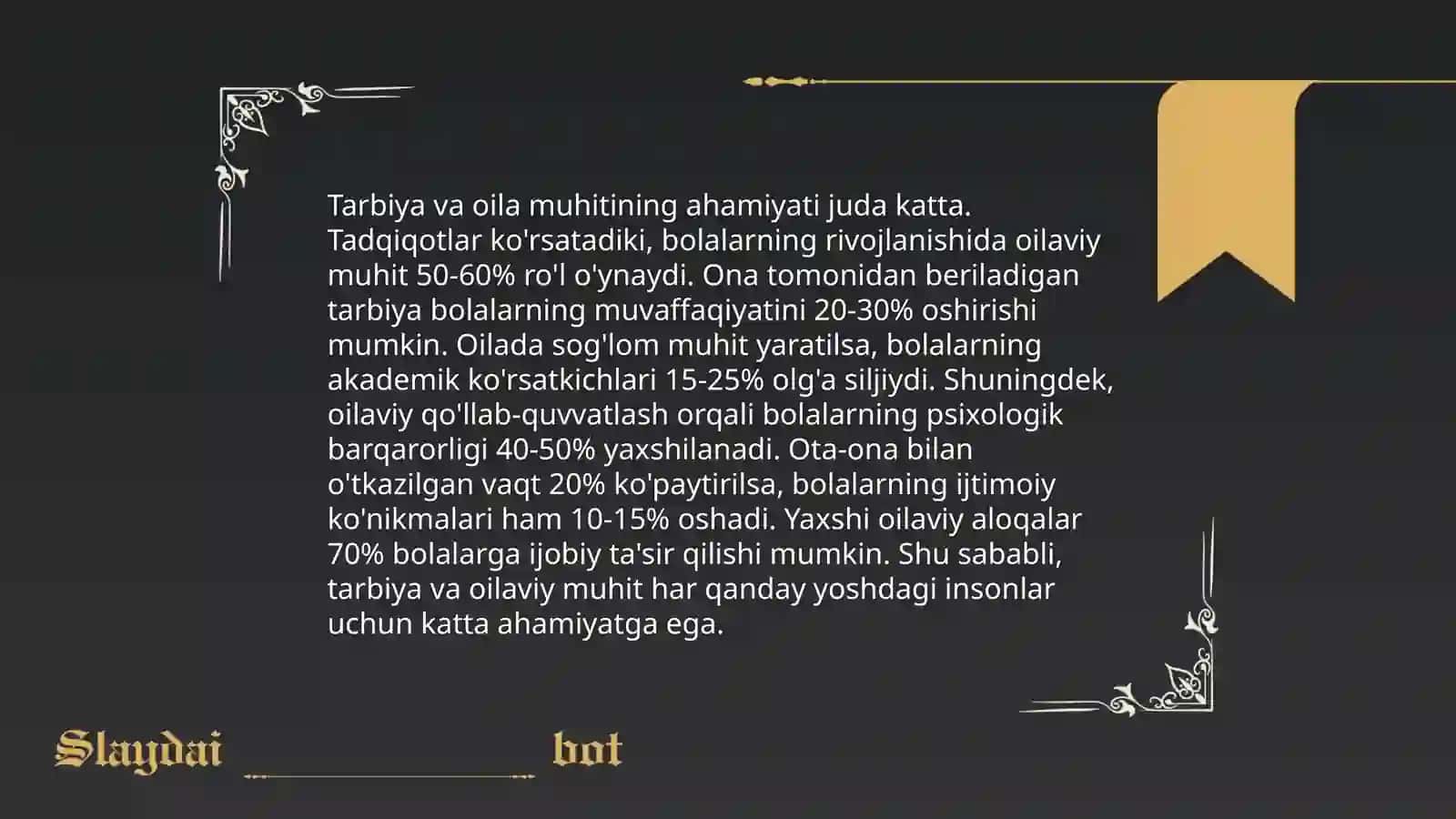 Oil pedagogikasi fan sifatida 4