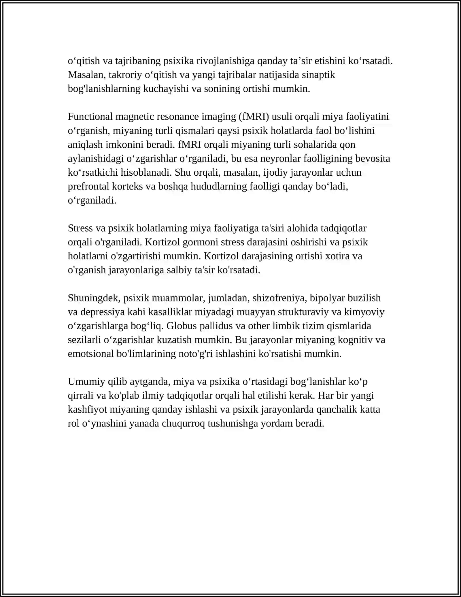 MIYA VA PSIXIKA PSIXOLOGIYASI 4