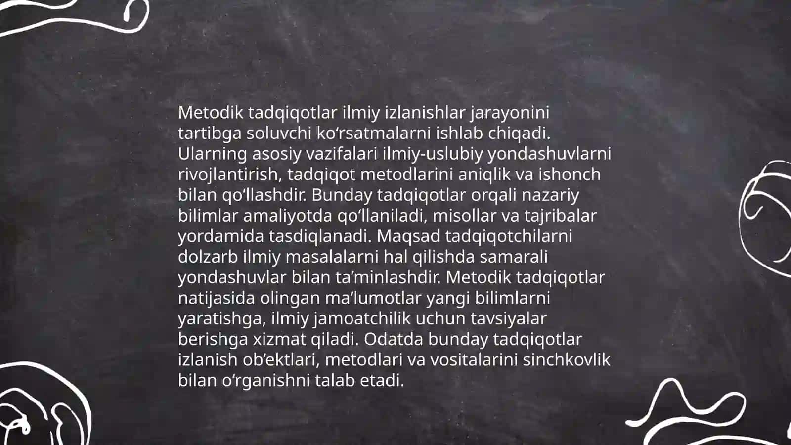 Tarbiya diagnostikasining ilmiy tadqiqot metodlari 4