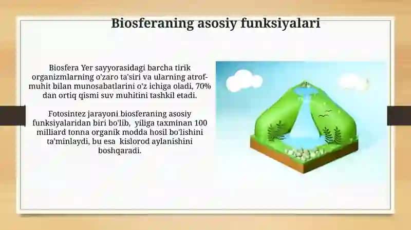Biosfera va uning asosiy funksiyalari 4