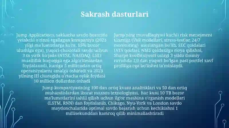Sakrash mexanikasi 4