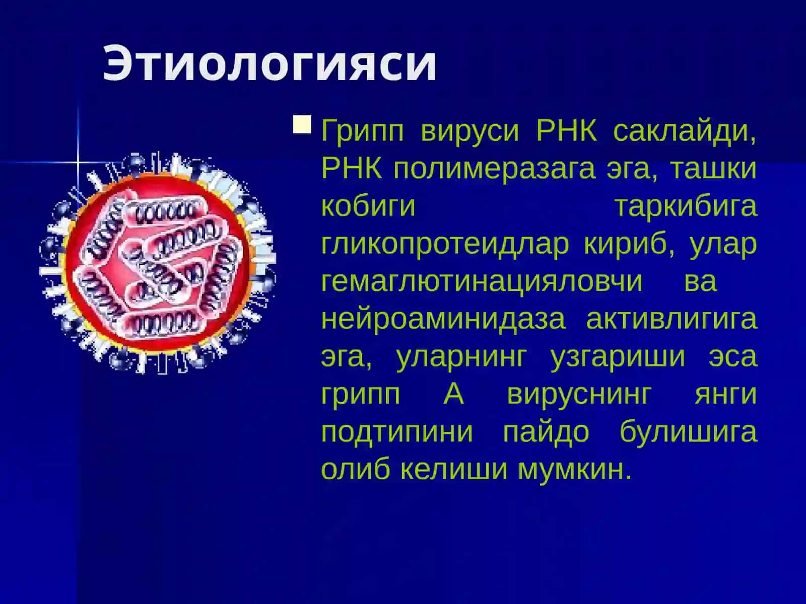 Грипп ва бошқа ўткир респиратор вирусли касалликлар 4