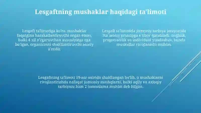 Mushaklarning ishi va biomexanikasi 4