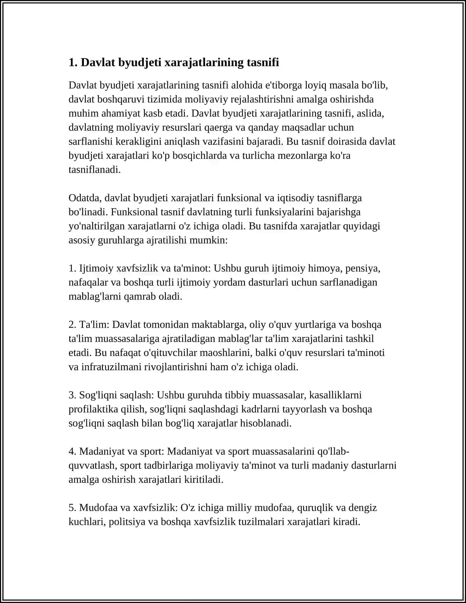 DAVLAT BYUDJETI XARAJATLARI 4