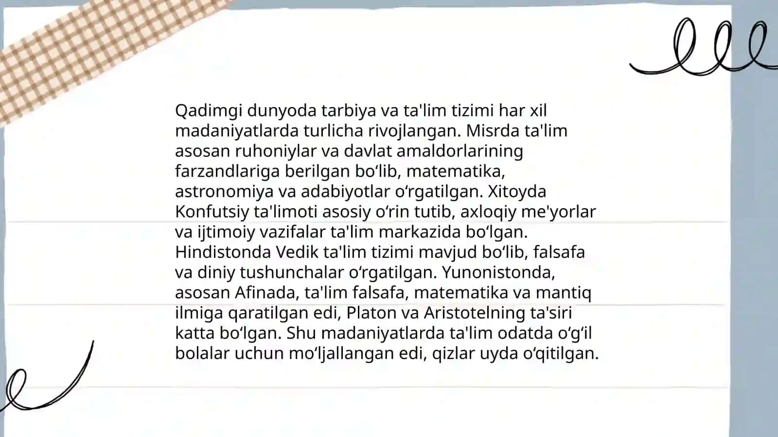 Pedagogika tarixi va talim 4