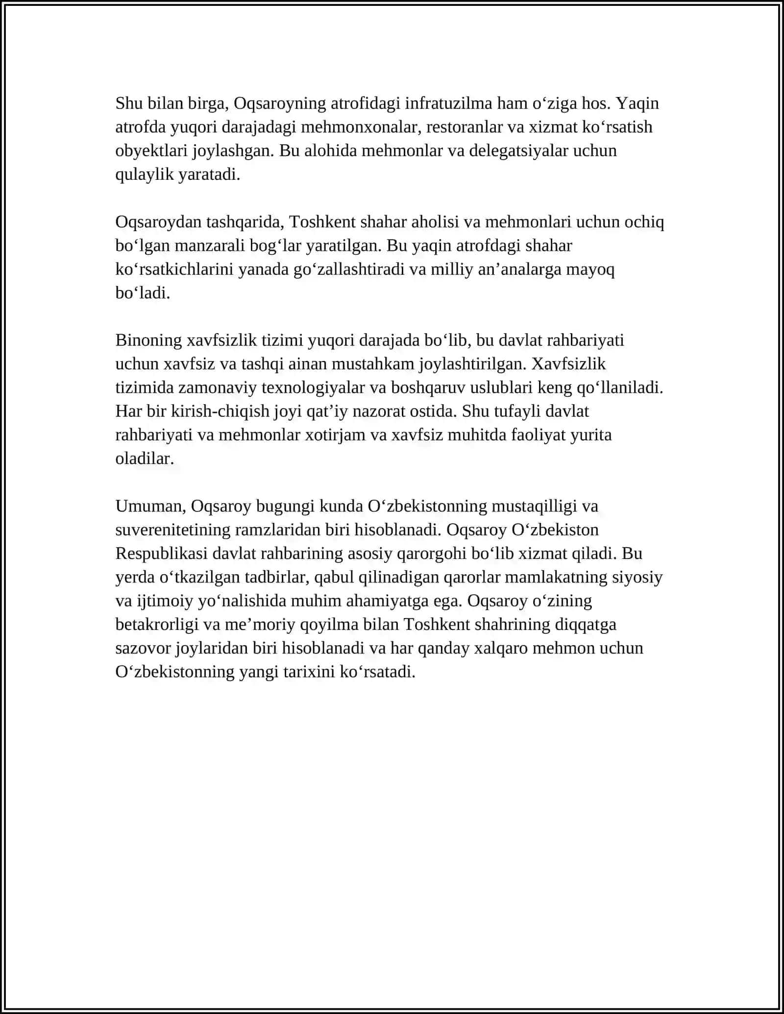 OQSAROY 4
