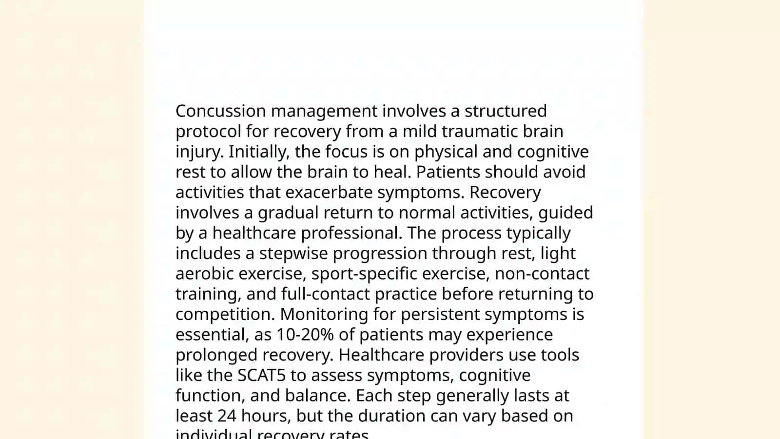 Health and injures 4