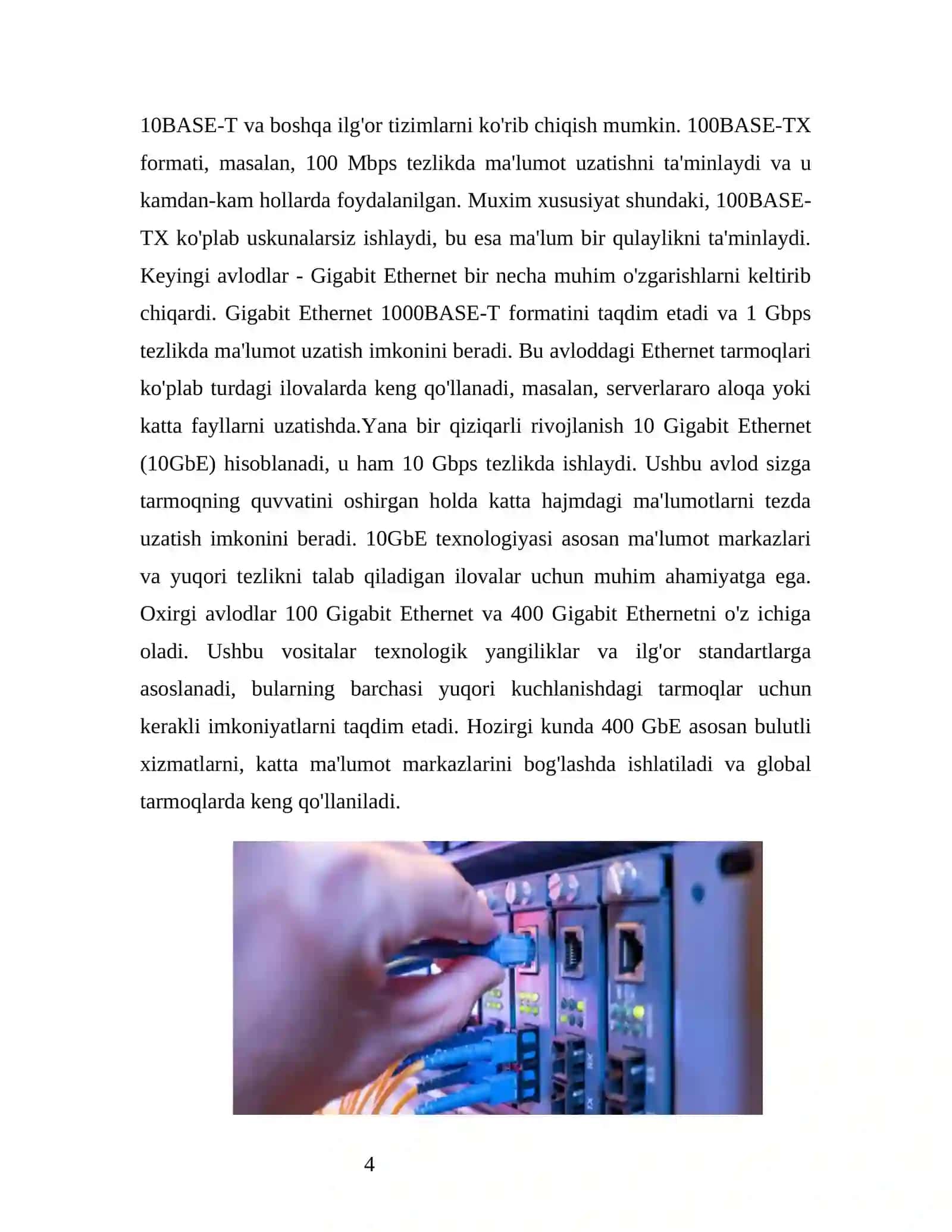 Ethernet texnologiyasi 4