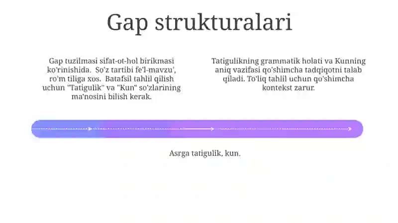 "Asrga tatigulik kun" romani tahlili 4