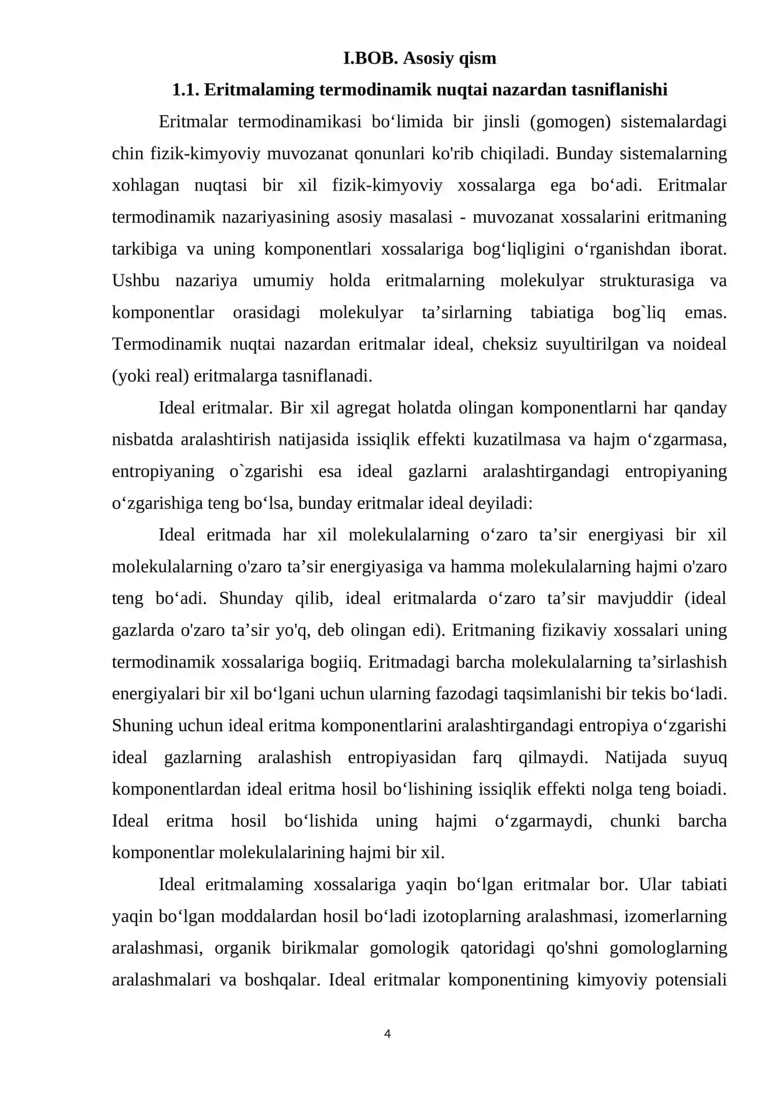 Eritmalarning qaynash harorati. Ebulioskopiya 4