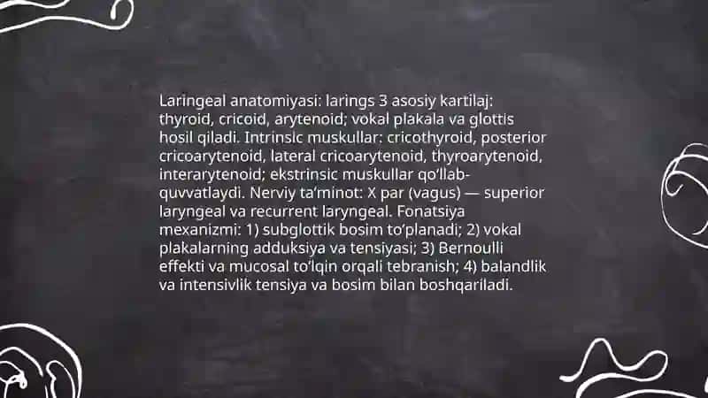 Organik ovoz buzulishlari 4