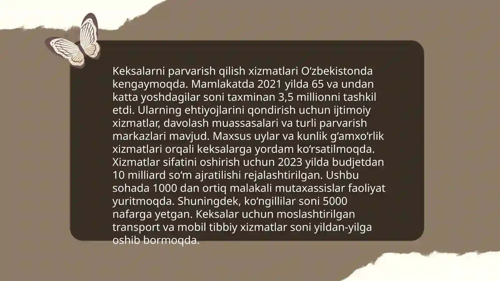 Keksalarga ijtimoiy xizmat ko'rsatish 4