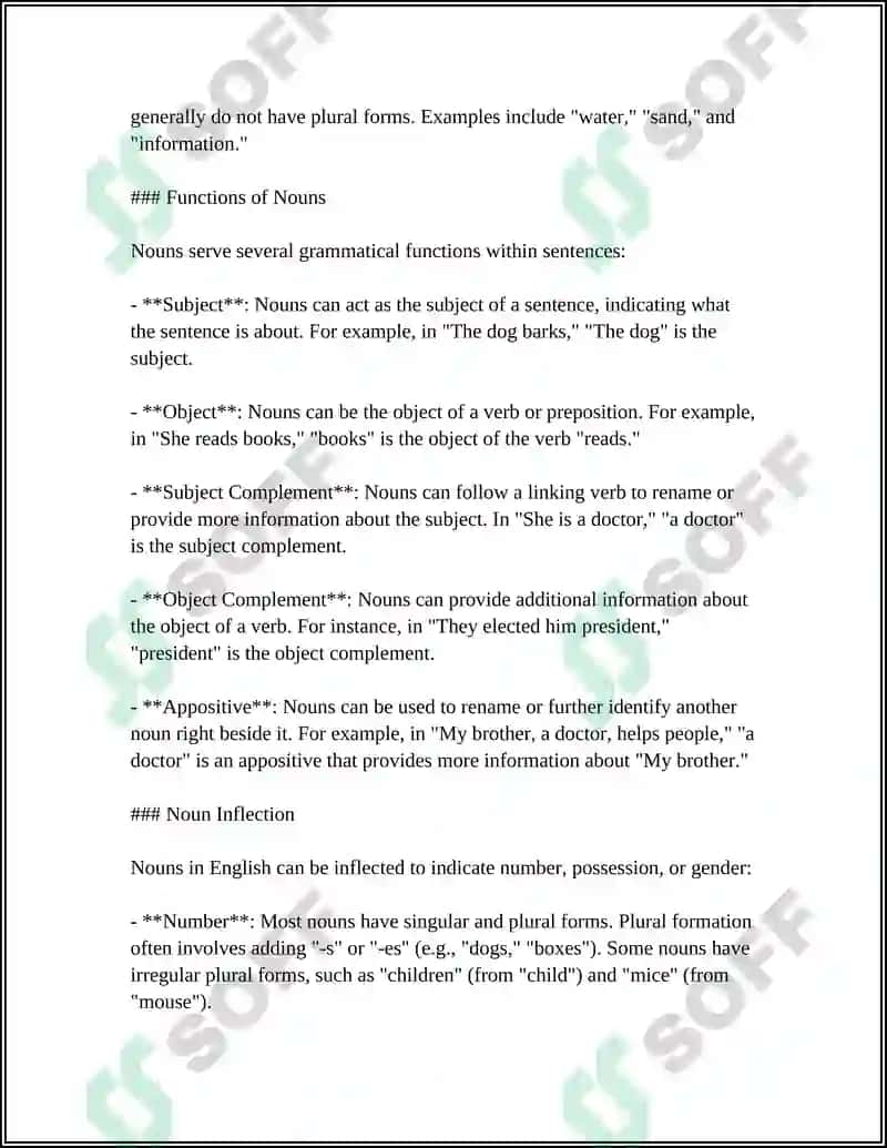 NOUNS 4