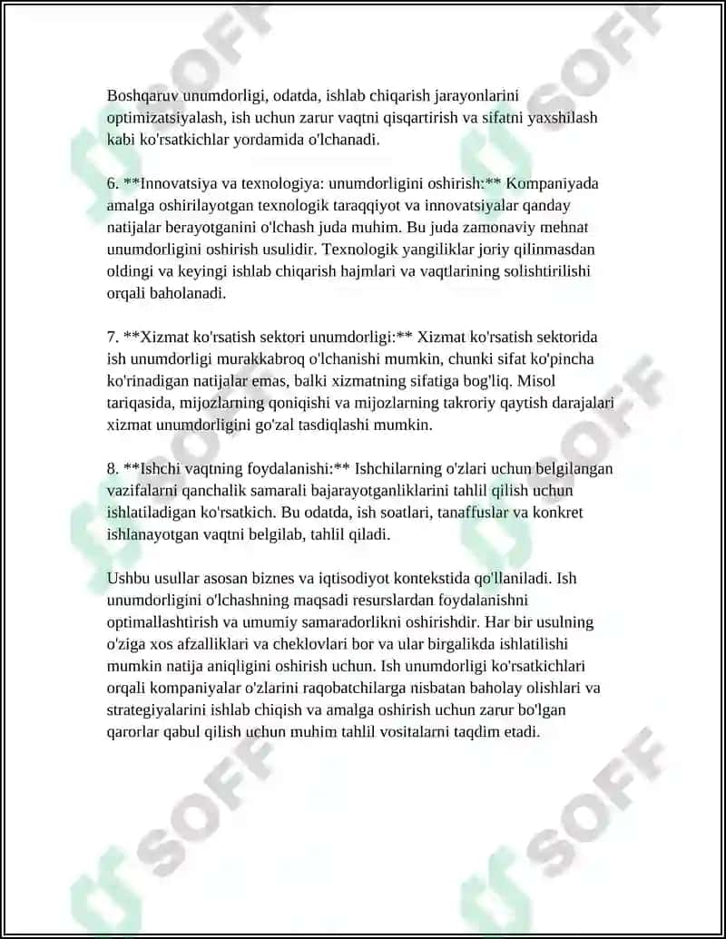 SKREPERLARNI ISH UNUMDORLIGINI ANIQLASH 4
