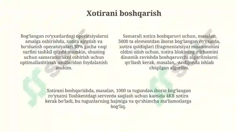 Murakkab Operatsiyalar va Ularning Amalga Oshirish Usullari 4