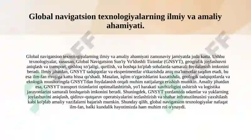Sun'iy Yo'ldoshli Tizimlar Tarixi va Rivojlanishi 4