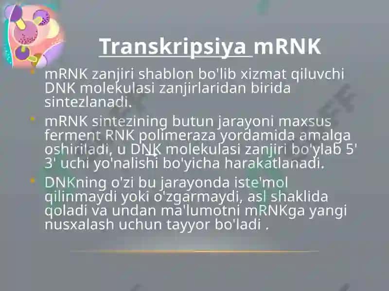 Oqsillar biosintezi 4