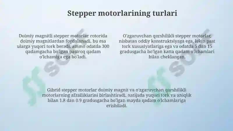 Stepper motorlar 4