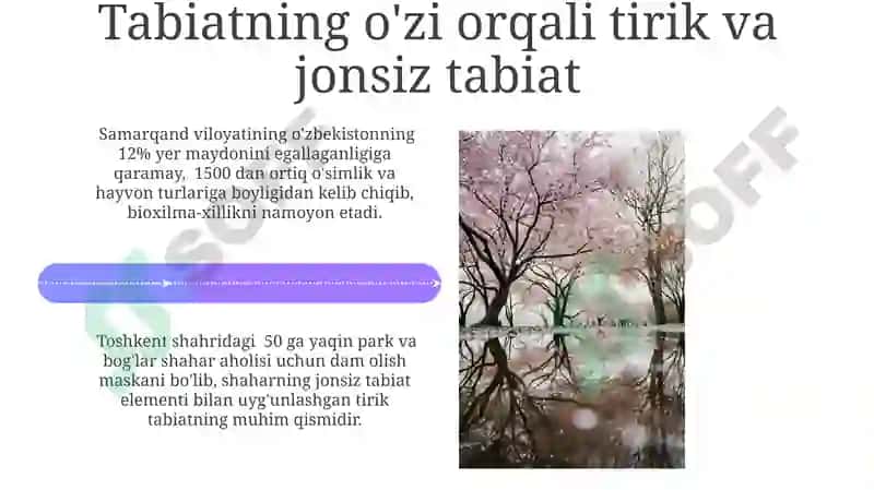 Tabiiy fandan jonli va jonsiz tabiat 4