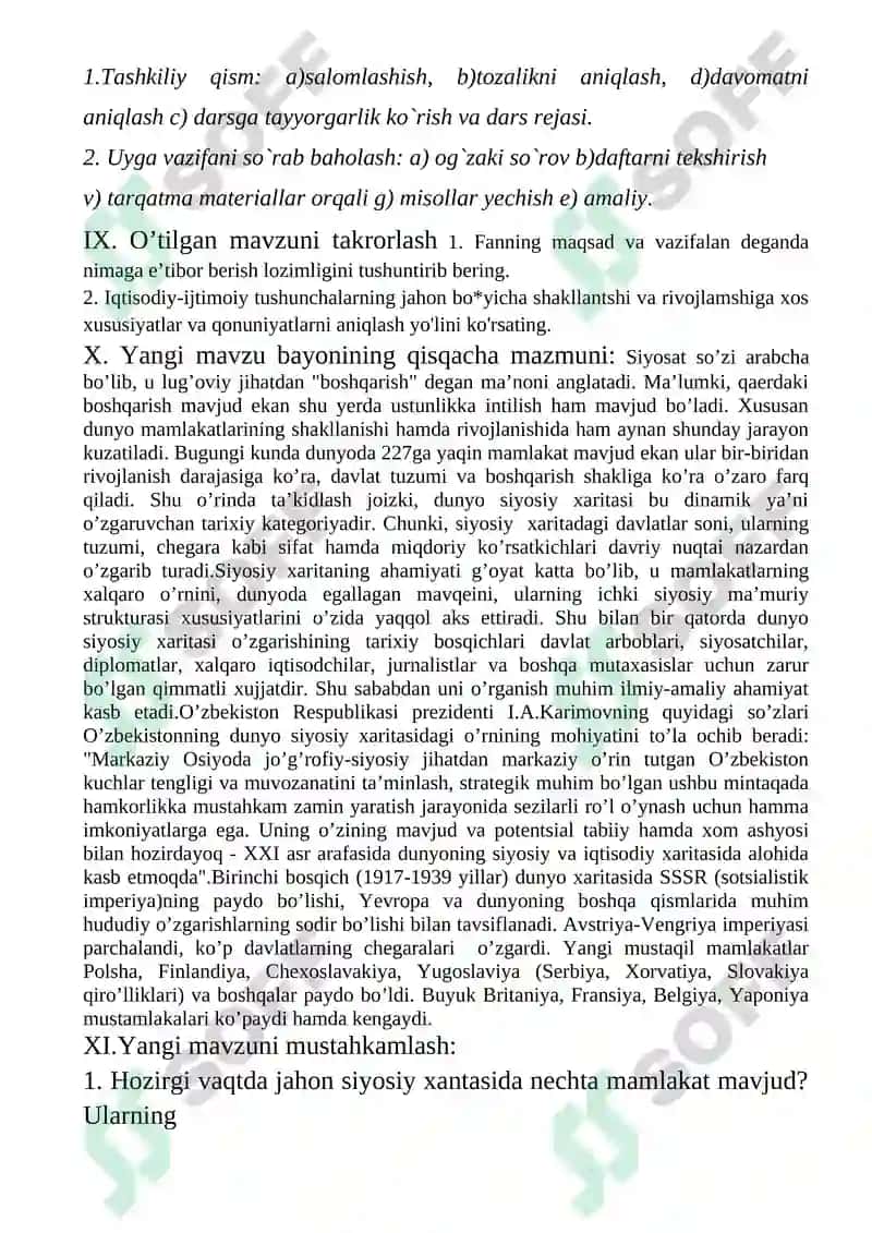 Jahon iqtisodiy - ijtimoiy geografiyasi 4
