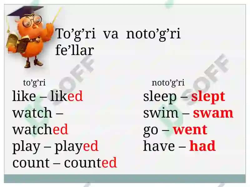 Past Simple Tense 4