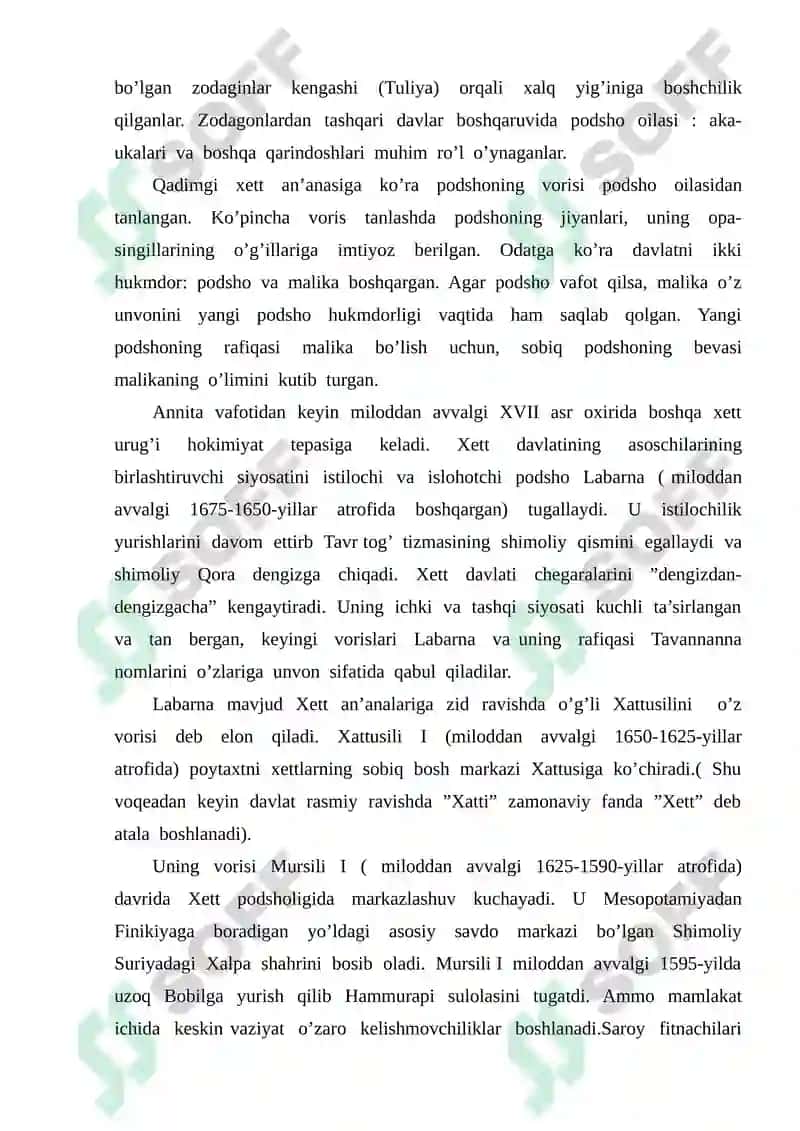 Qadimgi Xettlar dini 4