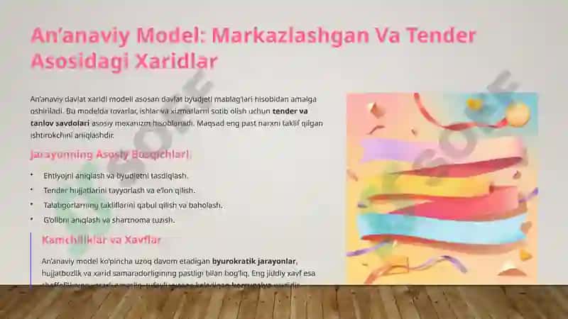 Davlat haridini tashkil etish modellari va shakllari 4