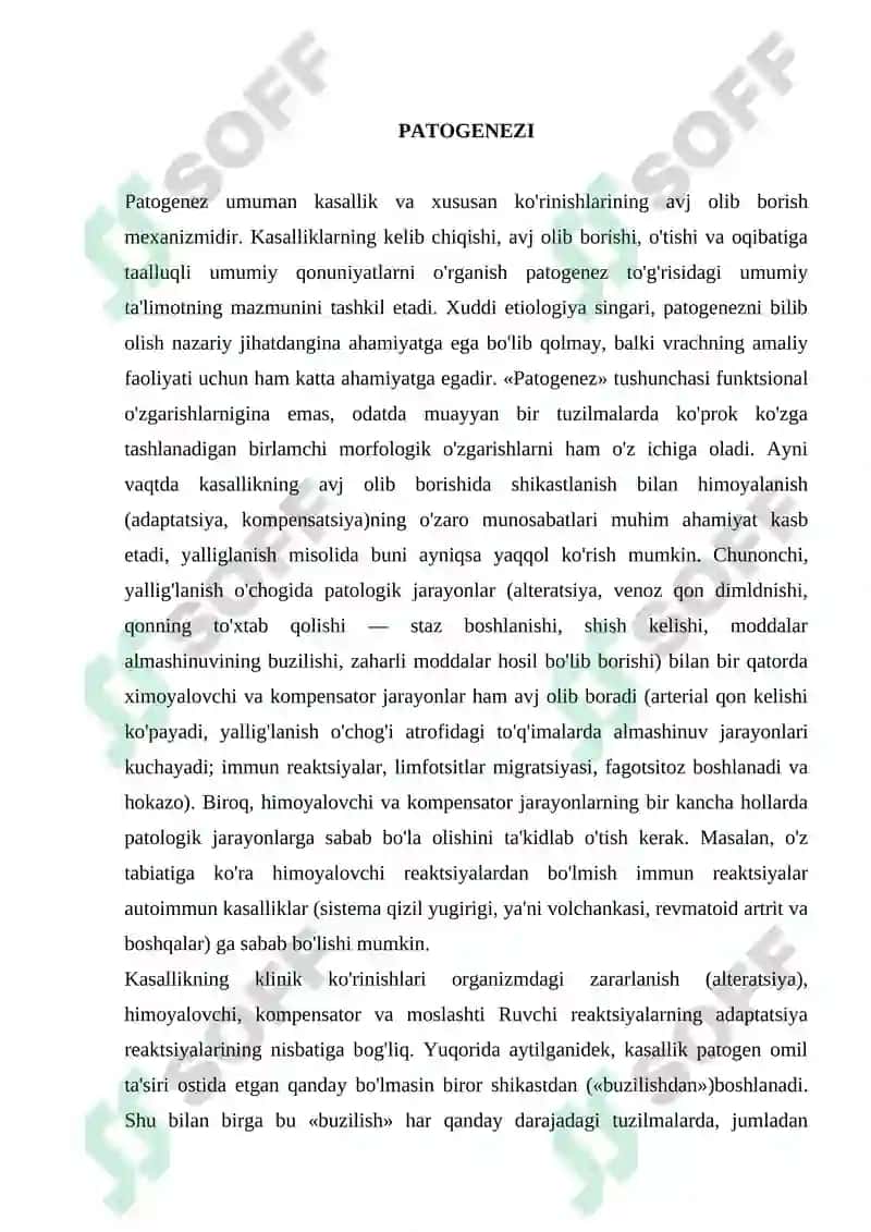 Kasallik xaqida umumiy tushuncha 4