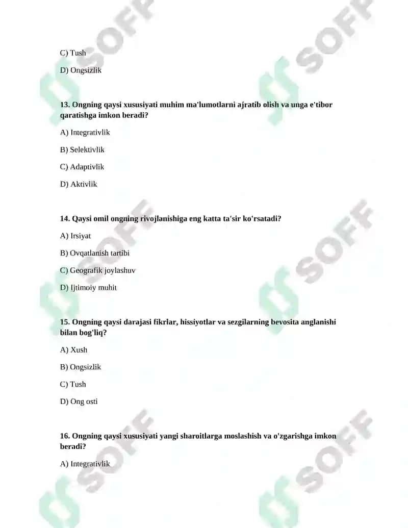 Ong haqida tushuncha va uning xossalari 4