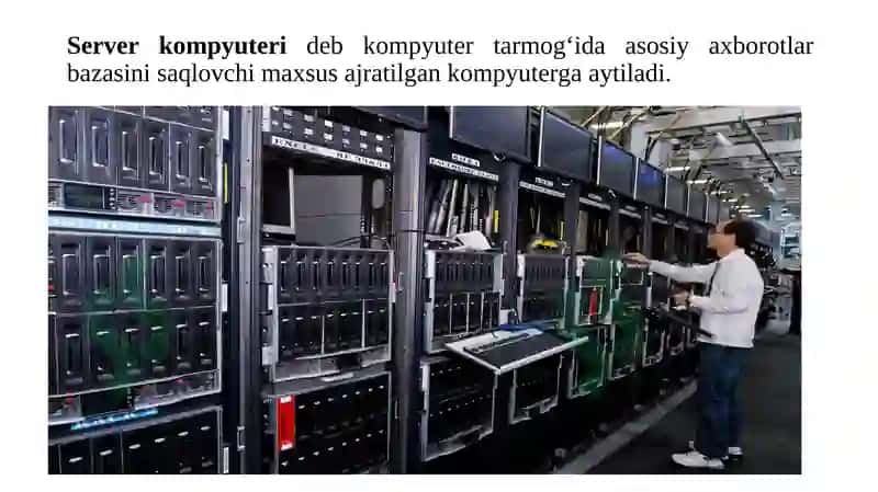 2-Ma’ruza. Kompyuterning texnik ta’minoti. 4