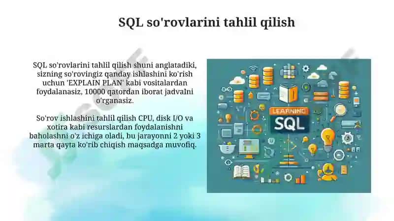 SQLtilidaso`rovlaryaratishvatahlil 4