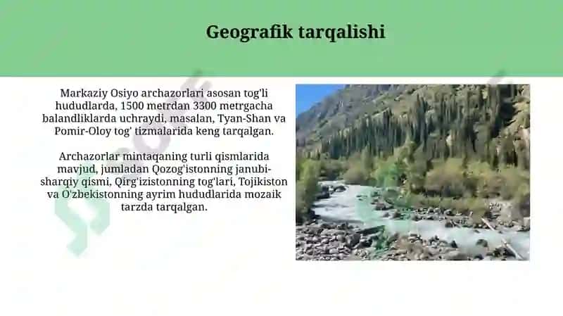 Markaziy Osiyoning archazorlari 4