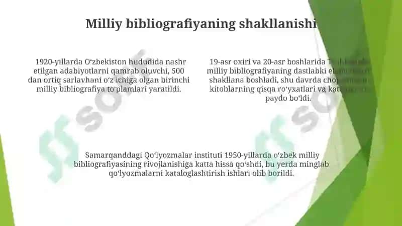 Kitob va ktobot ishi tarixi kitobshunoslikning obyekti 4
