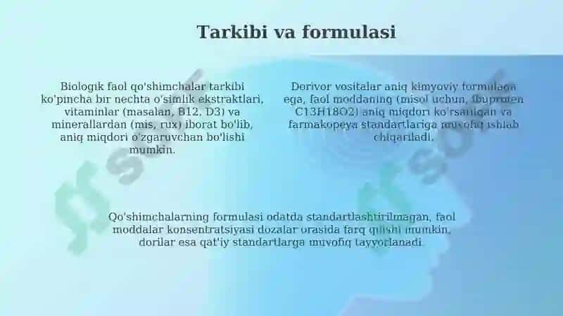 Biologik faol qo'shimchalar 4