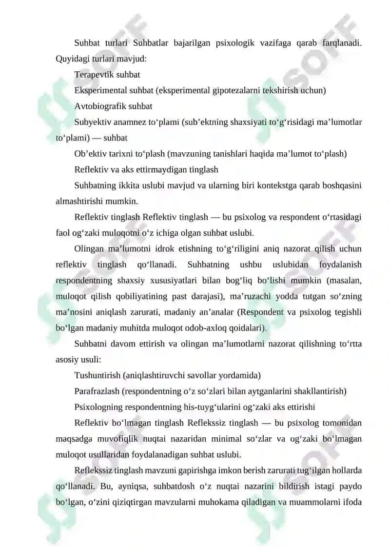 SUHBAT TURLARI VA MAZMUNI 4