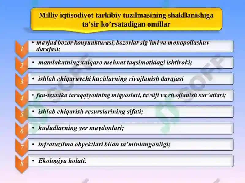 Milliy iqtisodiyot 4