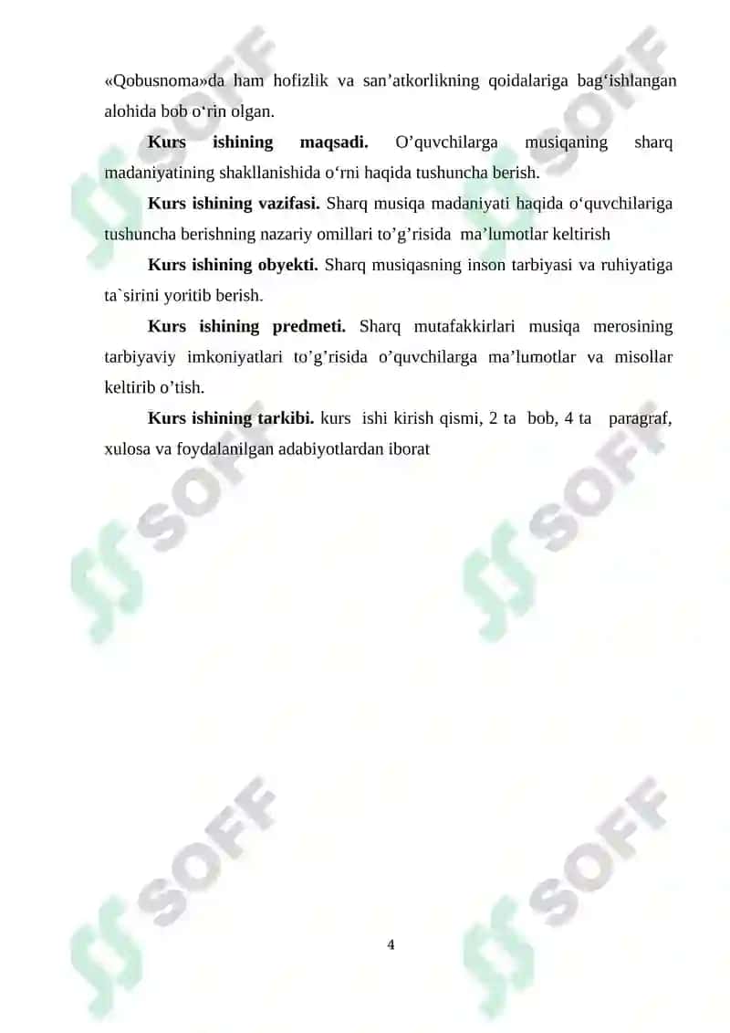 SHARQ XALQLARI MUSIQIY FOLKLORI BILAN QIYOSIY O'RGANISH 4