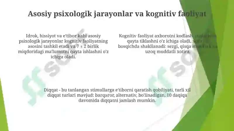 Aqliy va ichki harakatlar 4