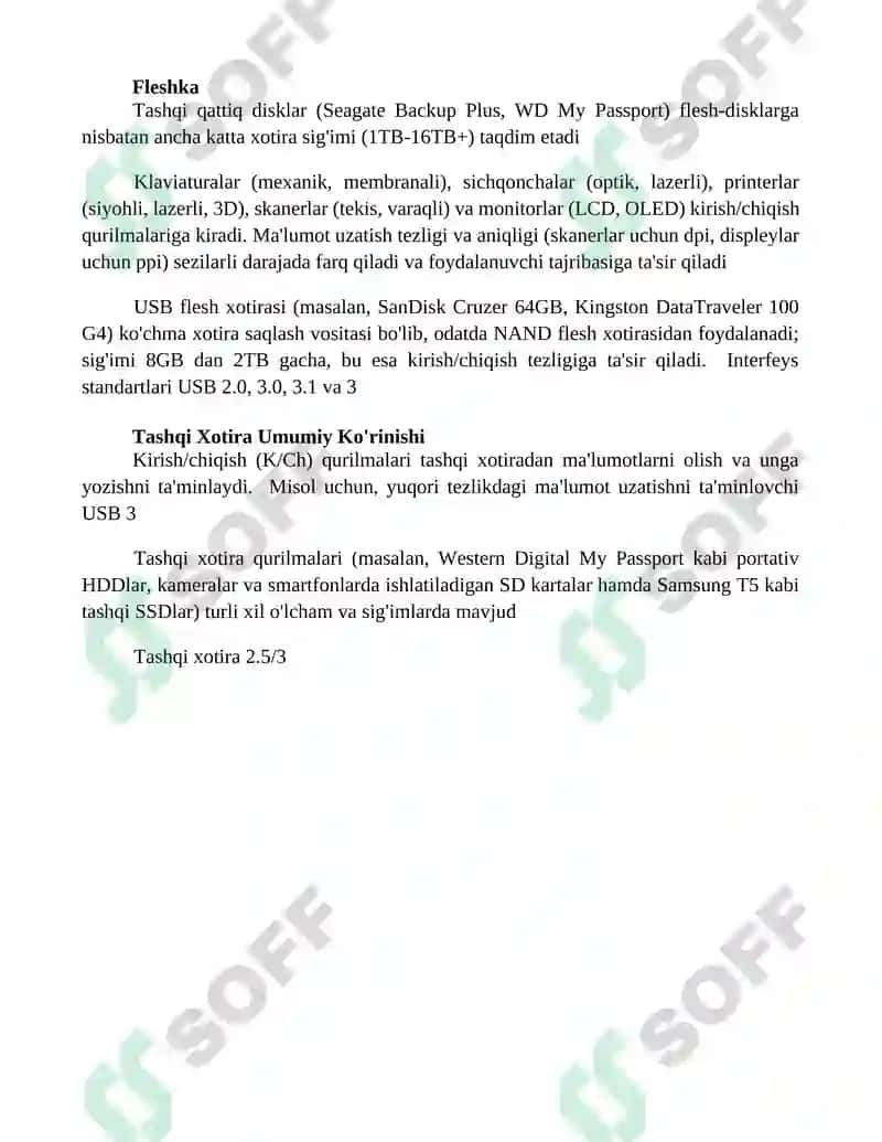 Tashqi xotira qurilmalari 4