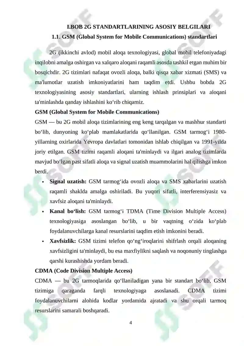 2G standartlari 4