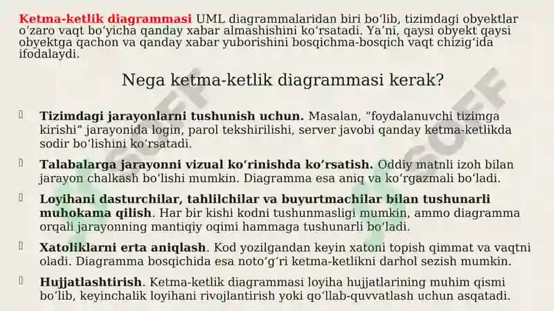 Umlda ketma-ketlik diagrammalari 4
