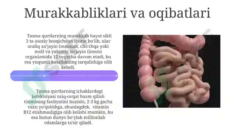 Tibbiy gelmintologiya: tasmasimon chuvachanglar 4